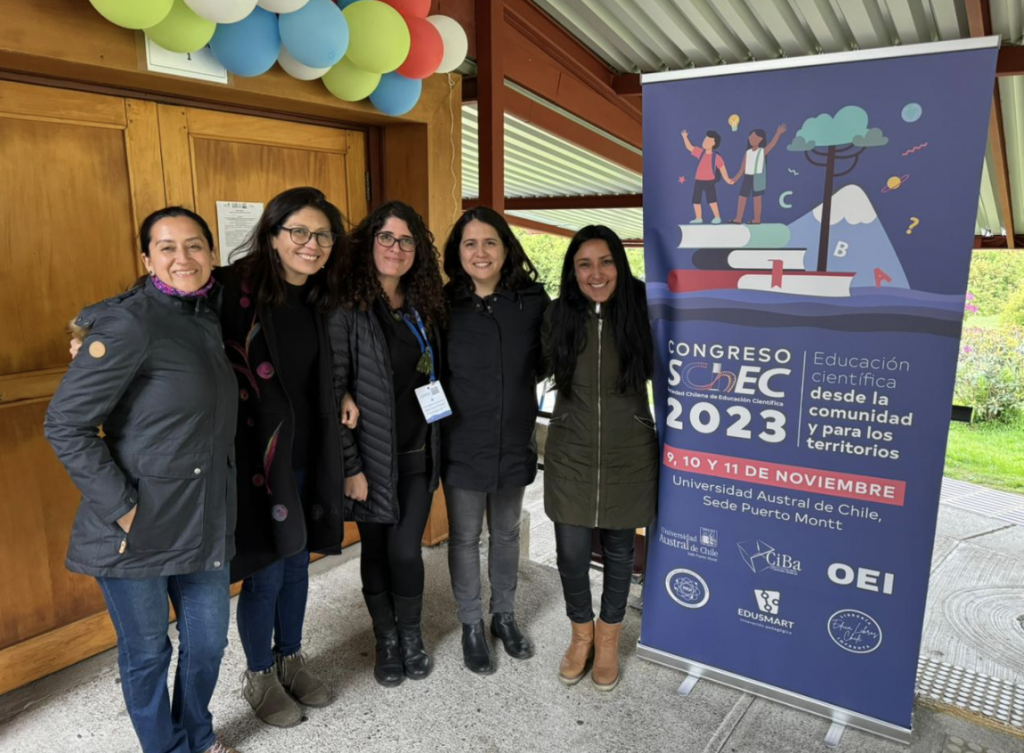 Participación de académicas y estudiantes del Magíster en Didáctica de las Ciencias Experimentales de la Universidad Alberto Hurtado en el Congreso SChEC